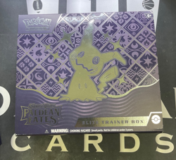 Pokemon Elite Trainer Box Scarlet & Violet Paldean Fates Empty Box - Image 1