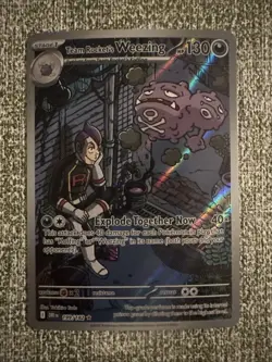 Team Rocket’s Weezing 199/182 Holo - SV10: Destined Rivals - Pokemon TCG NM - Image 1