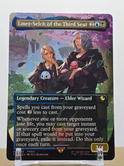 Emet-Selch of the Third Seat | FIC 0473 Chocobo Track Foil | MTG Final Fantasy - Image 1