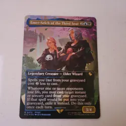 Emet Selch Of The Third Seat R 0473 CHOCOBO TRACK FOIL Alt Art Final Fantasy MTG - Image 1