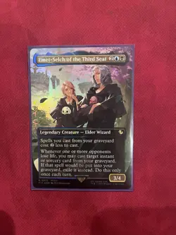 Emet Selch Of The Third Seat R 0473 CHOCOBO TRACK FOIL Alt Art Final Fantasy MTG - Image 1