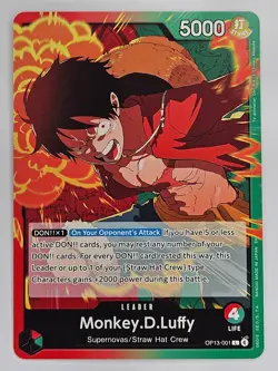 One Piece - OP13-001 Monkey.D.Luffy - Leader - Image 1