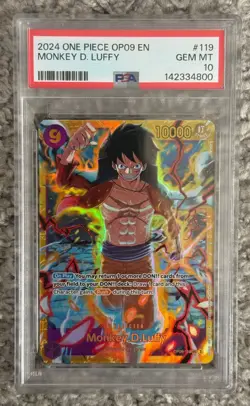 2024 ONE PIECE OP09-EMPERORS IN THE NEW WORLD 119 MONKEY D. LUFFY - Image 1