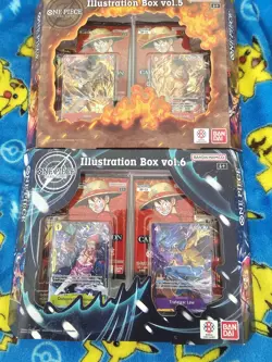 One Piece TCG Illustration Box Vol.5 & Vol.6 OP13 Carrying On His Will + PRB 02 - Image 2