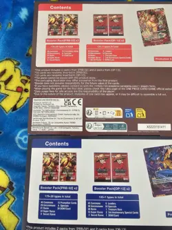 One Piece TCG Illustration Box Vol.5 & Vol.6 OP13 Carrying On His Will + PRB 02 - Image 4