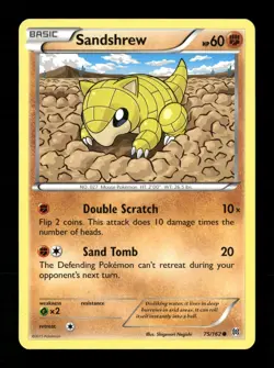Sandshrew 75/162 Non Holo Common XY - BREAKthrough NM Pokemon - Image 1