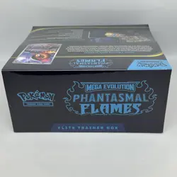 Pokemon TCG Mega Evolution Phantasmal Flames Elite Trainer Box ETB - SEALED - Image 3