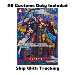 ONE PIECE TCG CARD GAME Japanese OP14 Seven Warlords Kid & Killer SP EB01-003 NM - Image 1