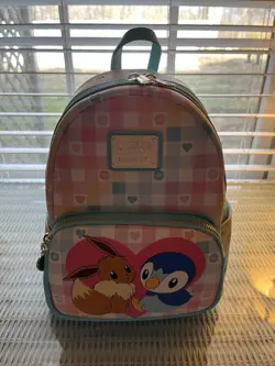 Loungefly Pokemon Eevee And Piplup Besties Mini Backpack - Image 3
