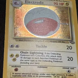 Pokemon TCG Electrode Jungle 2/64 Holo Unlimited Holo Rare 1999 LP+ / NM - Image 2