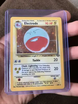 Pokemon TCG Electrode Jungle Unlimited 2/64 Holo Rare (LP/NM) - Image 1