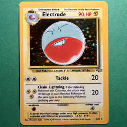 Pokemon TCG Electrode 2/64 Jungle Unlimited Holo Rare NM - Image 1