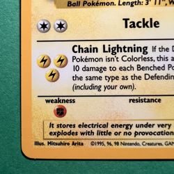 Pokemon TCG Electrode 2/64 Jungle Unlimited Holo Rare NM - Image 4