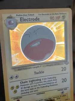 Pokemon TCG Electrode 2/64 Jungle Unlimited Holo Rare (English) - NM - Image 3