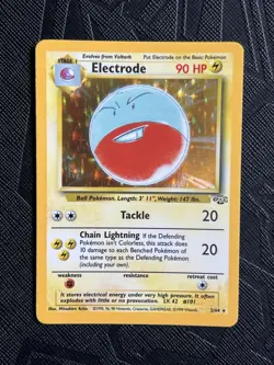Pokemon TCG Electrode 2/64 Jungle Unlimited Holo Rare (English) - NM - Image 5