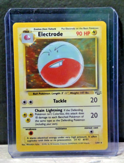 Electrode 2/64 Pokemon TCG Jungle Holo Rare WOTC 1999 LP/NM - Image 1