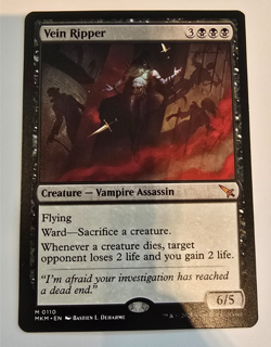 Vein Ripper Murders at Karlov Manor Regular M 0110 Mythic Rare - Image 1