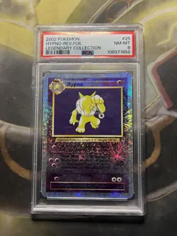 Hypno 25/110 Legendary Collection Reverse Holo PSA 8 - Image 1