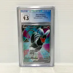 PSA CGC 9.5 10 - Houndoom V 178/189 - Darkness Ablaze - Graded Pokemon Card - Image 1