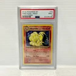 PSA 9 - Ninetales 15/108 Holo - XY Evolutions - Graded Pokemon Card - Image 1