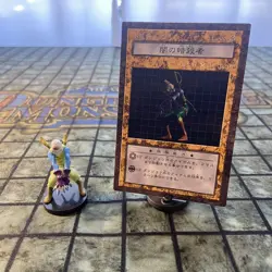 Yugioh Dungeon Dice Monsters DDM Dark Assailant W/ Original Card - Image 1