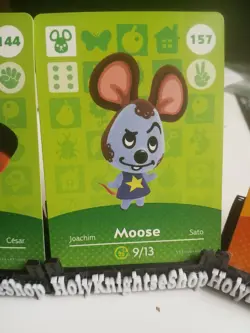 (US) 6 DIFFERENT AUTHENTIC ANIMAL CROSSING SERIES 2 CARD LOT! NM #2 - Image 3