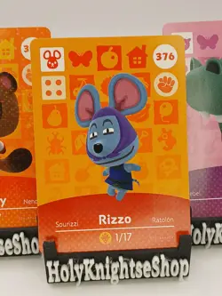 (US) 5 DIFFERENT AUTHENTIC ANIMAL CROSSING SERIES 4 CARD BUNDLE LOT! LP #1 - Image 3