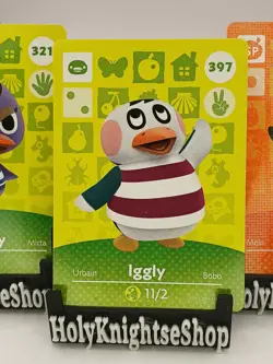 (US) 5 DIFFERENT AUTHENTIC ANIMAL CROSSING SERIES 4 CARD BUNDLE LOT! LP #1 - Image 5