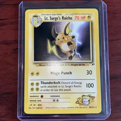 Pokemon TCG Raichu Four Card Vintage Lot Holo-non Holo Rare LP-NM - Image 4