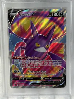 pokemon crobat V 2020 psa 10 Card Graded Darkness Ablaze - Image 1