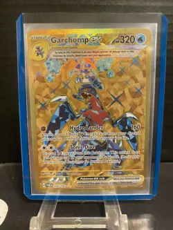 Garchomp EX 260/182 Sv04: Paradox Rift Holo Hyper Rare Pokemon Card NM Gold - Image 1