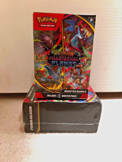 Pokemon TCG Mega Evolution Phantasmal Flames Booster Bundle 6 Packs NEW/Sealed - Image 1