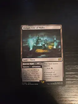 Midgar, City Of Mako R0286 (Magic The Gathering Final Fantasy) NM - Image 1