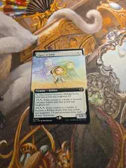 Figure Of Fable Extended Art MTG Lorwyn Eclipsed - NM - - Image 1