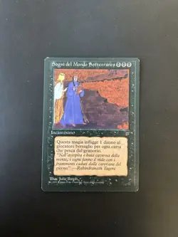 UNDERWORLD DREAMS (Italian) Legends MTG NM Magic the Gathering - LP - Image 1