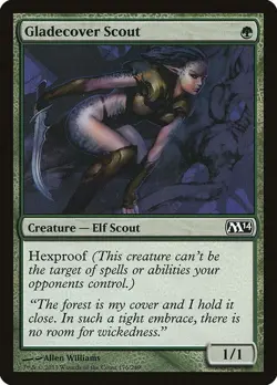 Gladecover Scout Magic 2014 Light Play MTG Magic DNA GAMES - Image 1
