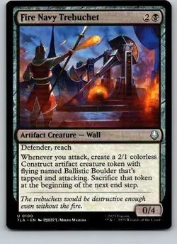 Fire Navy Trebuchet TLA 100 MTG - Image 1