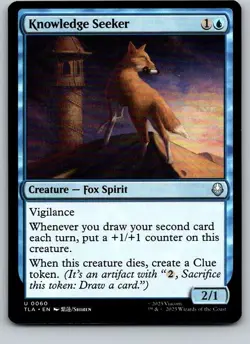 Knowledge Seeker (TLA) 60 MTG - Image 1