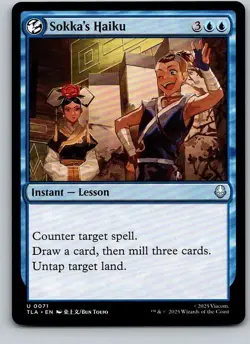 Sokka’s Haiku (TLA) 71 MTG - Image 1