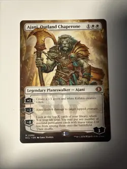 Ajani, Outland Chaperone (Borderless) Lorwyn Eclipsed Regular - Image 1