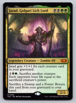 Jarad, Golgari Lich Lord - Commander: Tarkir: Dragonstorm MTG - Image 1