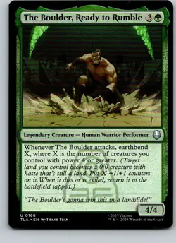 The Boulder, Ready to Rumble TLA 168 MTG - Image 1