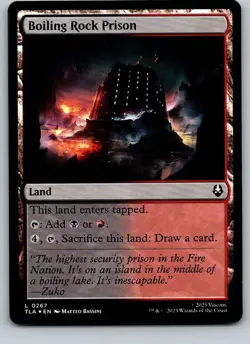 Boiling Rock Prison FOIL (TLA) 267 MTG - Image 1