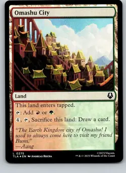 Omashu City FOIL (TLA) 275 MTG - Image 1