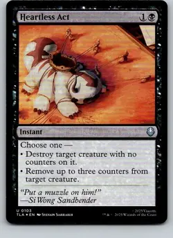Heartless Act - TLA - FOIL - 103 - MTG - Image 1