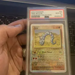 Pokemon Legendary Collection Reverse Holo Onix 84/110 PSA 10 WOTC 2002 POP 31 - Image 4