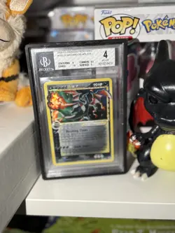 Pokemon Charizard Gold Star #100 Pokemon Dragon Frontiers BGS 4 - Image 1