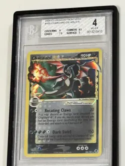 Pokemon Charizard Gold Star #100 Pokemon Dragon Frontiers BGS 4 - Image 3