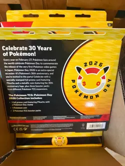 Pokemon TCG: Pokemon Day 2026 Collection - 30th Anniversary - Brand New & Sealed - Image 3