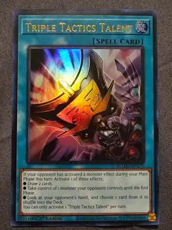 Triple Tactics Talent BLMM-EN170 Ultra Rare NM 1st Edition Yu-Gi-Oh! - Image 1